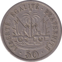 50 centimes - Haiti