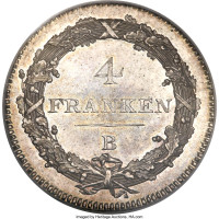 4 franken - République Helvétique