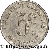 5 centimes - Hérault