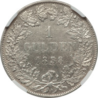 1 gulden - Hesse-Hombourg