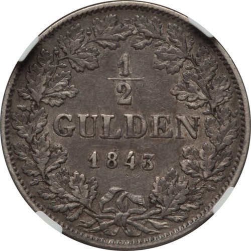 1/2 gulden - Hohenzollern-Sigmeringen