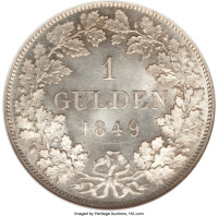 1 gulden - Hohenzollern-Sigmeringen