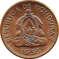 2 centavos - Honduras