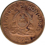 2 centavos - Honduras