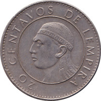 20 centavos - Honduras