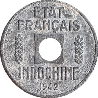 1/4 cent - Indochina