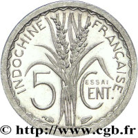 5 cents - Indochina