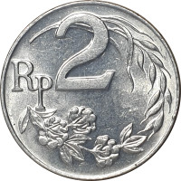 2 rupiah - Indonésie