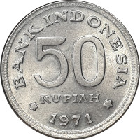 50 rupiah - Indonesia