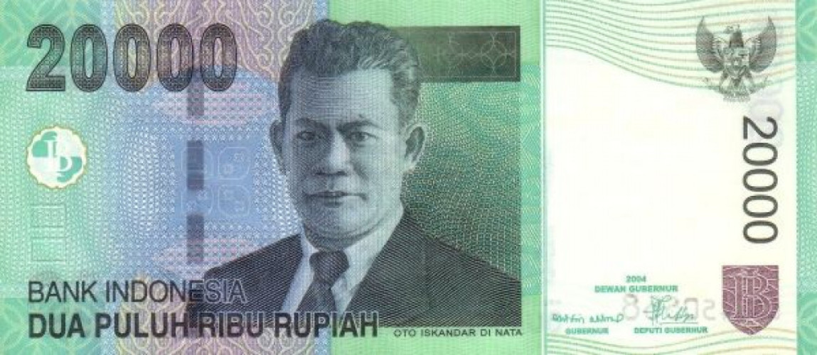 20000 rupiah - Indonesia