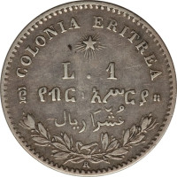 1 lira - Colonie italienne