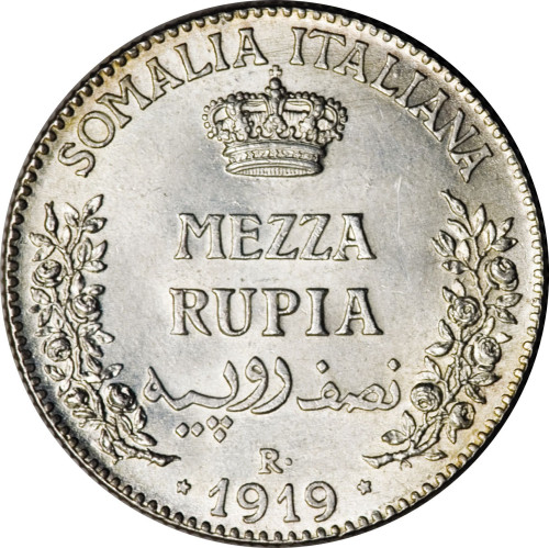 1/2 rupia - Italian Somaliland