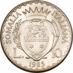 10 lire - Colonie italienne