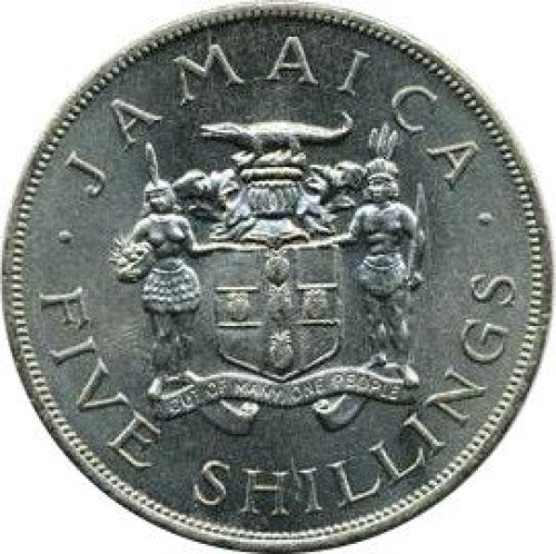 5 shillings - Jamaique