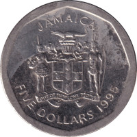 5 dollars - Jamaique