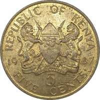 5 cents - Kenya