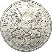 25 cents - Kenya