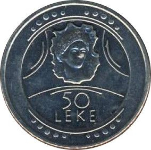50 leke - Kingdom and Republic