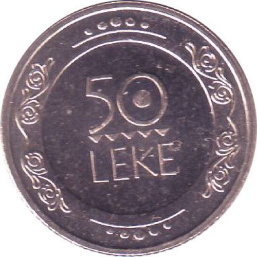 50 leke - Royaume et République