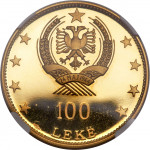 100 leke - Royaume et République