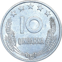 10 qindarka - Royaume et République