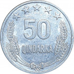 50 qindarka - Royaume et République