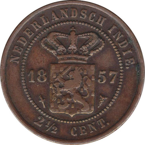 2 1/2 cents - Royaume des Pays-Bas