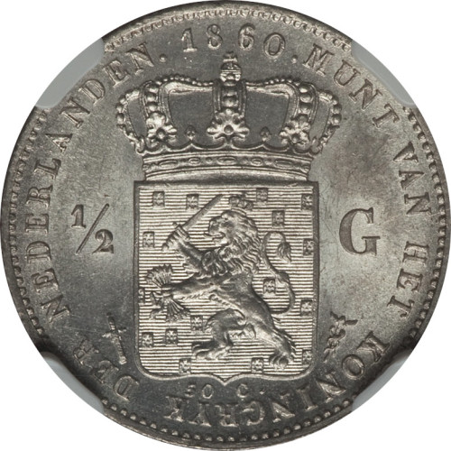 1/2 gulden - Kingdom of Netherlands