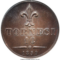 10 tornesi - Royaume des deux Siciles