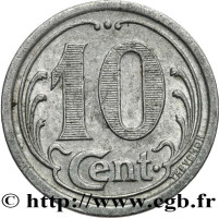 10 centimes - La Réole