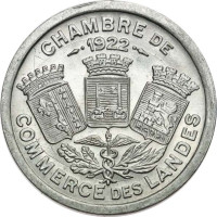 10 centimes - Landes