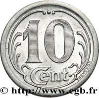 10 centimes - Landes
