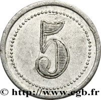 5 centimes - Le Vigan