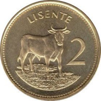 2 lisente - Lesotho