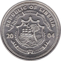 5 dollars - Liberia
