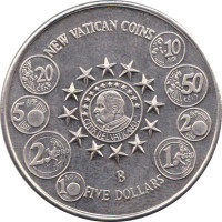 5 dollars - Liberia