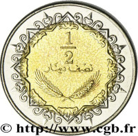 1/2 dinar - Libya