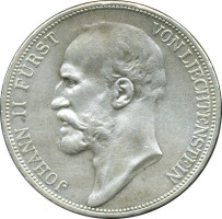 2 francs - Liechstenstein