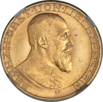10 francs - Liechstenstein