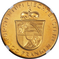 100 francs - Liechstenstein