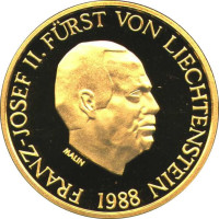 50 francs - Liechstenstein
