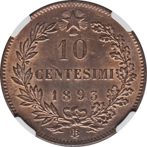 10 centesimi - Lire