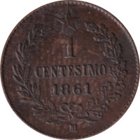 1 centesimo - Lire