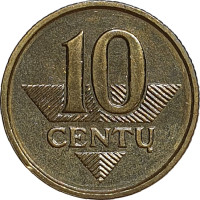 10 centu - Litai