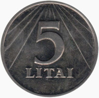 5 litai - Litai