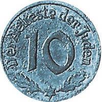 10 pfennig - Lodz
