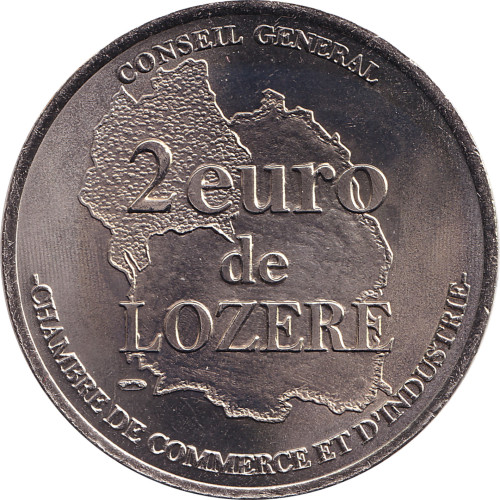 2 euro - Lozère