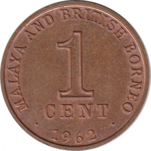 1 cent - Malaya & Borneo