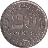 20 cents - Malaya & Borneo