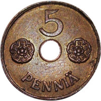 5 pennia - Mark
